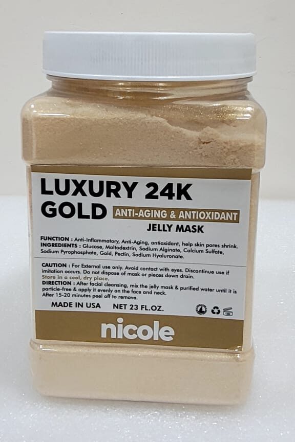 Luxury 24K Gold Anti-Aging & Antioxidant Jelly Mask
